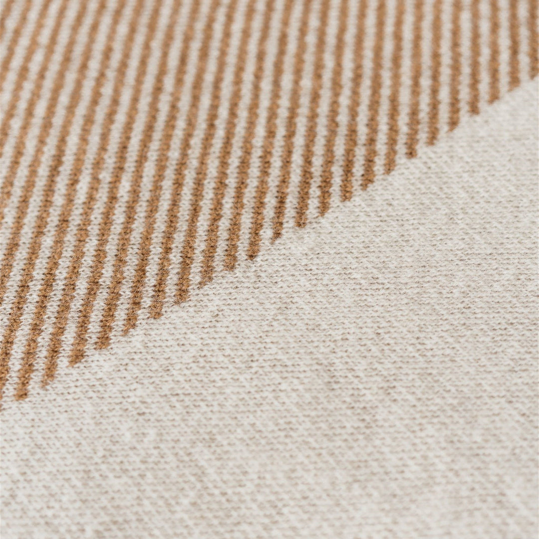 Foxtrot Home New Zealand Wool Bedspread in Ginger Honey