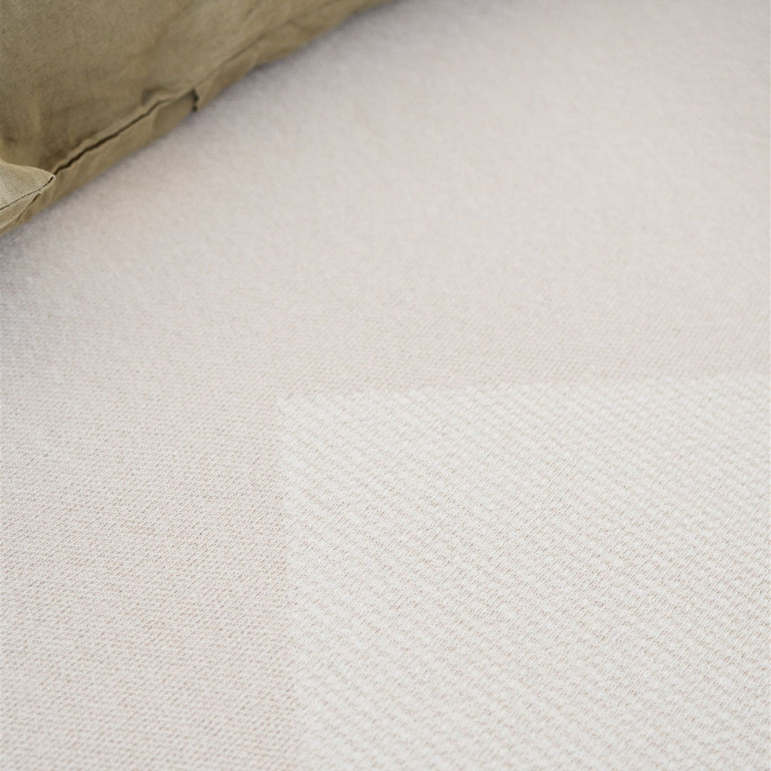 Foxtrot Home New Zealand Wool Bedspread t in Pampas
