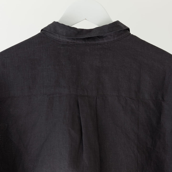 Foxtrot Home French Flax Linen Pyjamas in Charcoal