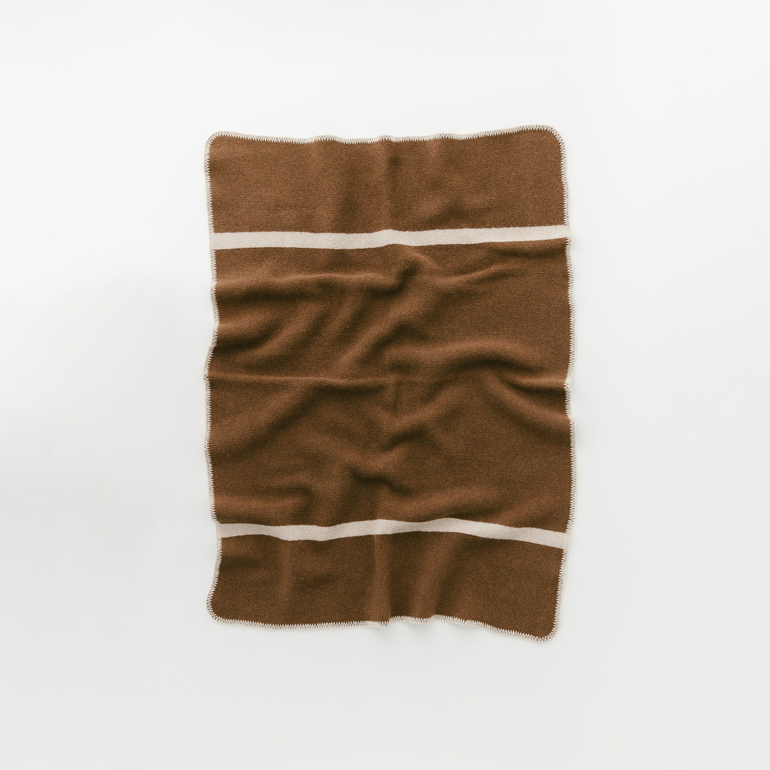 Foxtrot Home New Zealand Wool Baby Blanket.