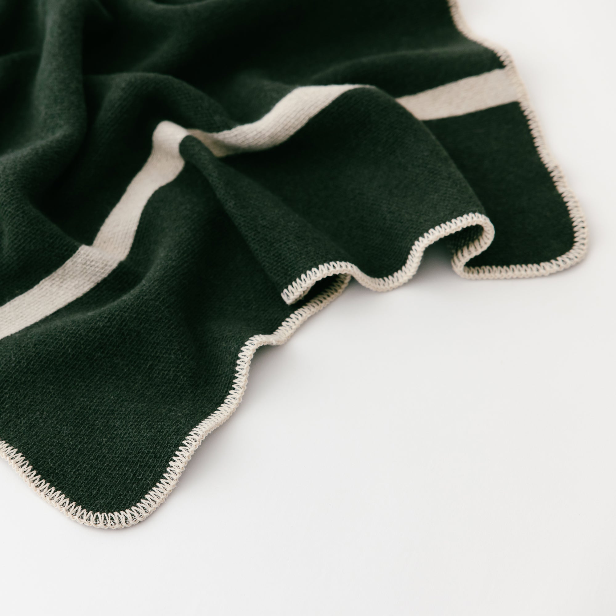 Green sale baby blanket