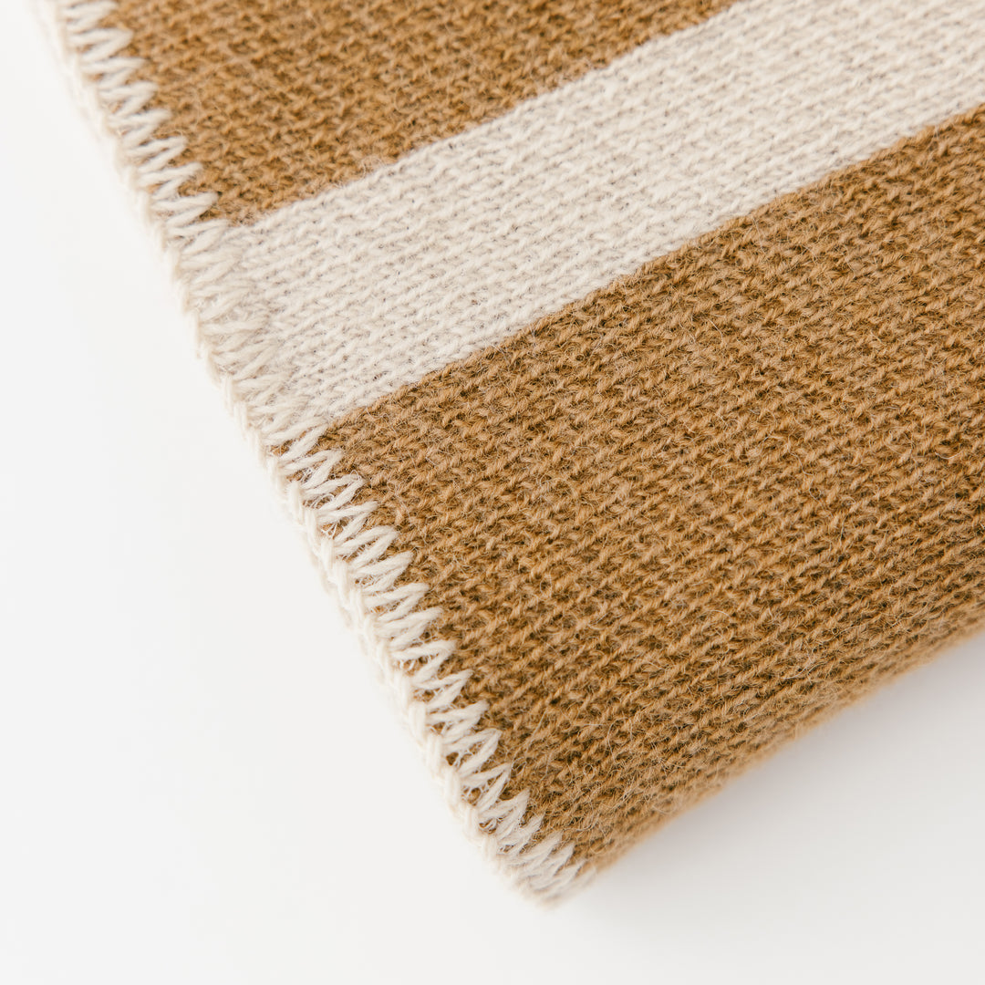Foxtrot Home New Zealand Wool Baby Blanket.