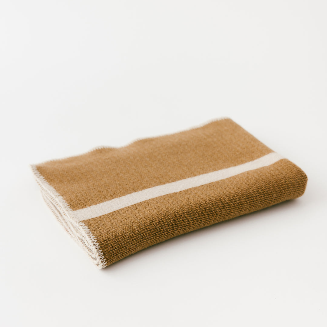 Foxtrot Home New Zealand Wool Baby Blanket.