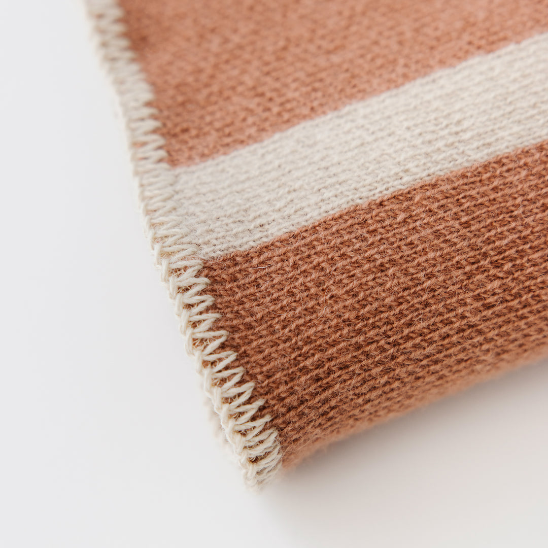 Foxtrot Home New Zealand Wool Baby Blanket.