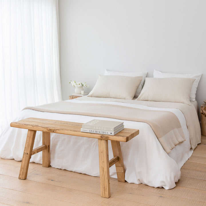 Foxtrot Home New Zealand Wool Blanket Throw.