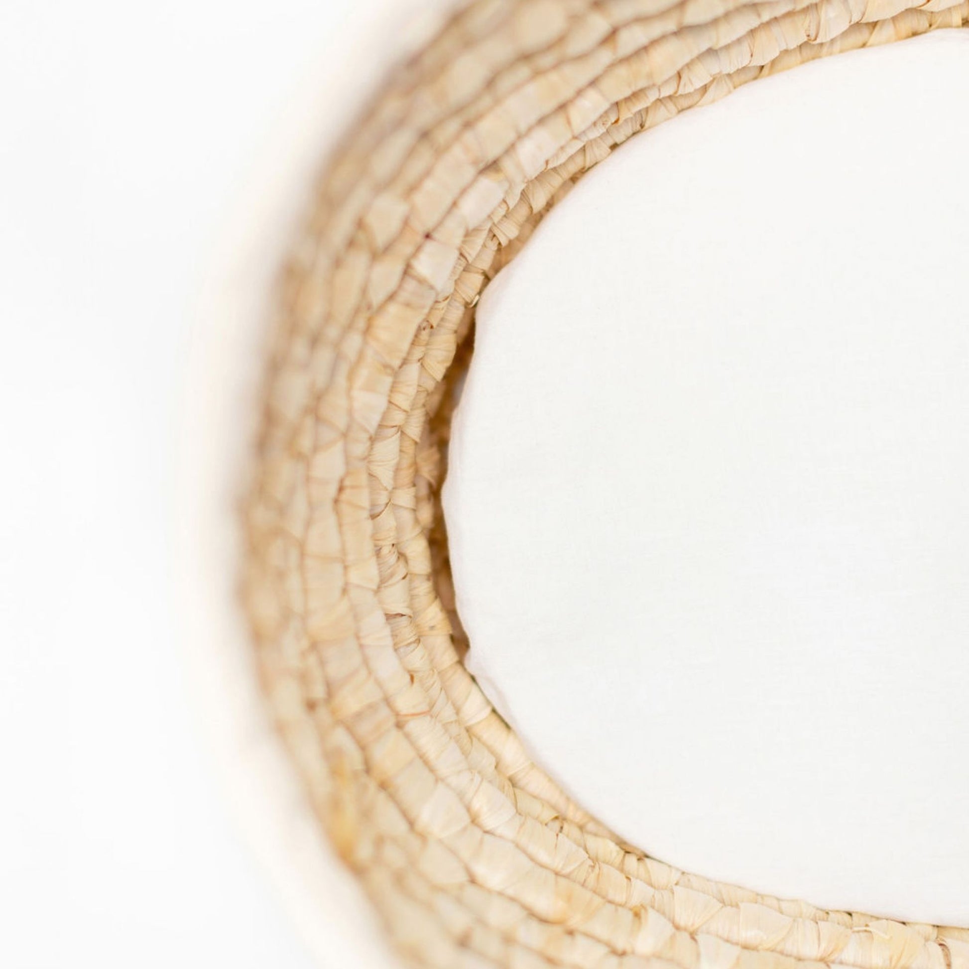 Off White Linen Cot/Bassinet Sheet