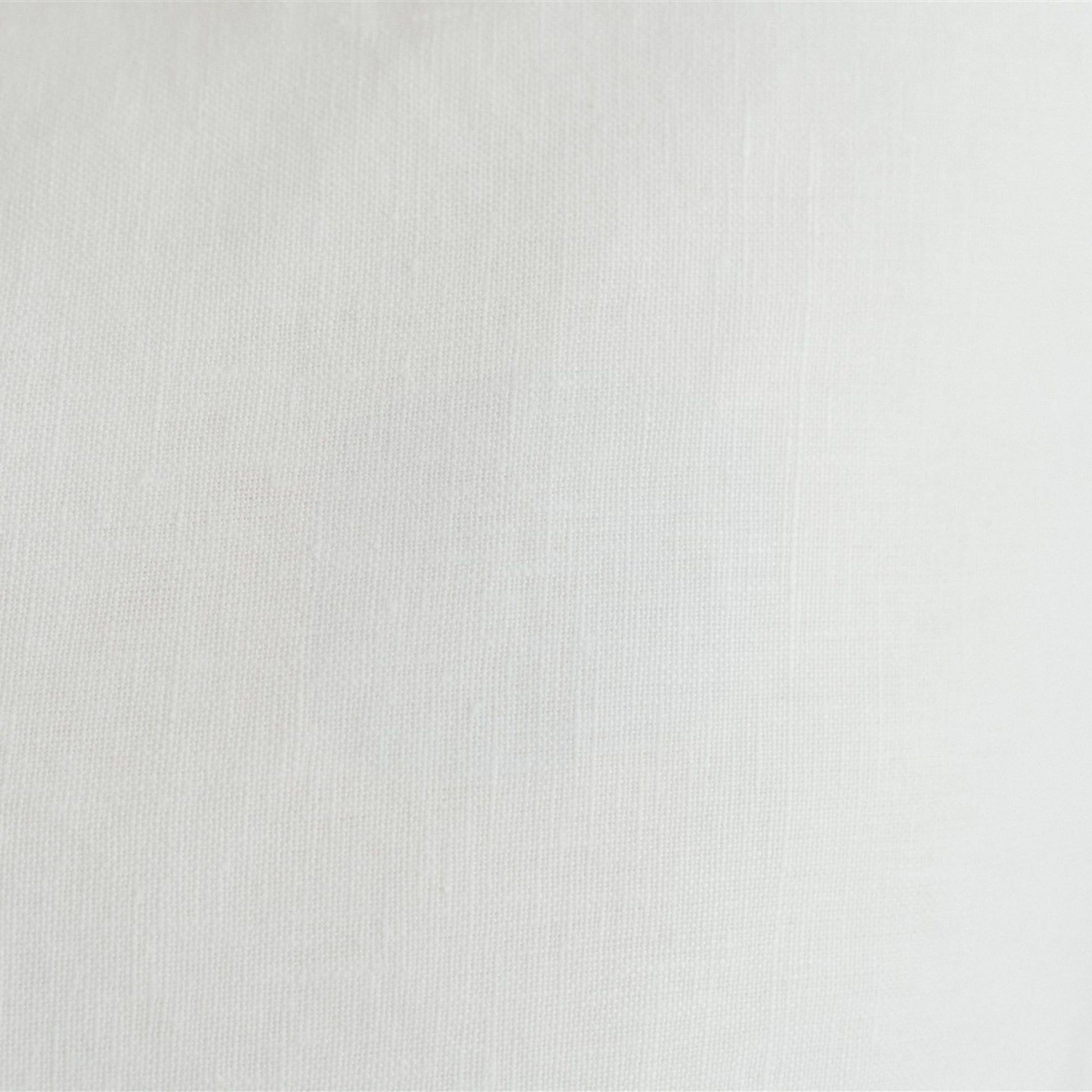 Foxtrot Home French Flax Linen styled with a Brilliant White Cushion