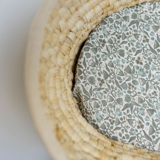 Evelyn Linen Cot/Bassinet Sheet