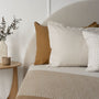 Foxtrot Home New Zealand Wool Bedspread in Ginger Honey