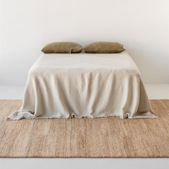 Pampas Wool Bedspread