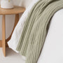 Foxtrot Home New Zealand Wool Throw Blanket Spring