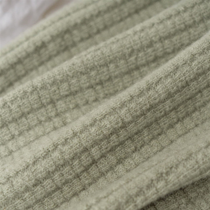 Foxtrot Home New Zealand Wool Throw Blanket Spring