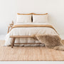 Foxtrot Home New Zealand Wool Throw Blanket Ginger Honey