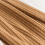 Foxtrot Home New Zealand Wool Throw Blanket Ginger Honey