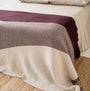 Foxtrot Home New Zealand Wool Throw Blanket Geometric Fig