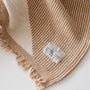 Foxtrot Home New Zealand Wool Bedspread in Ginger Honey