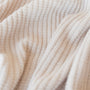 Foxtrot Home New Zealand Wool Throw Blanket in Birch