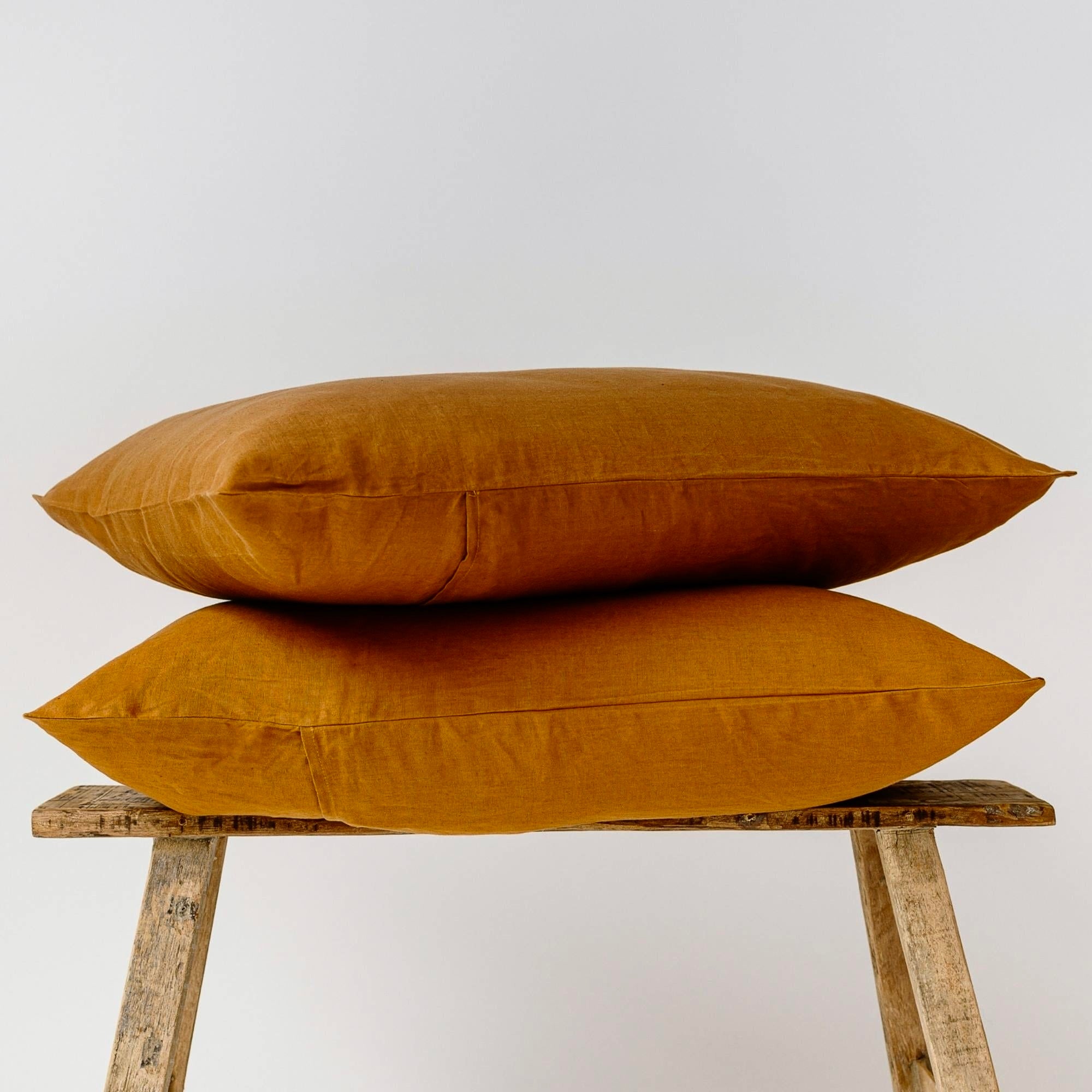 Tobacco Linen Pillowcases