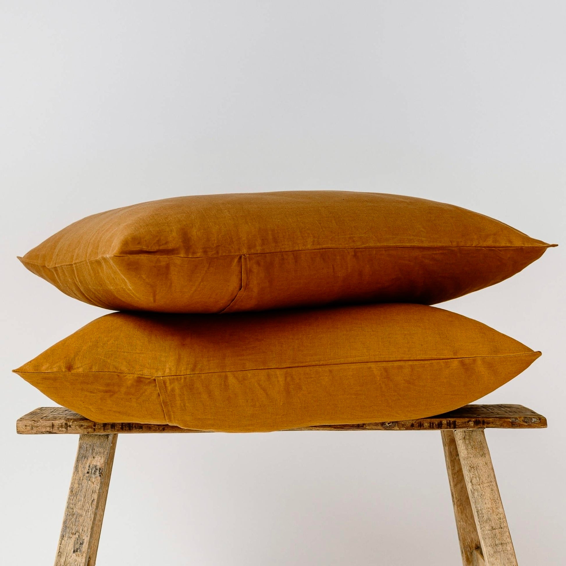Tobacco Linen Pillowcases