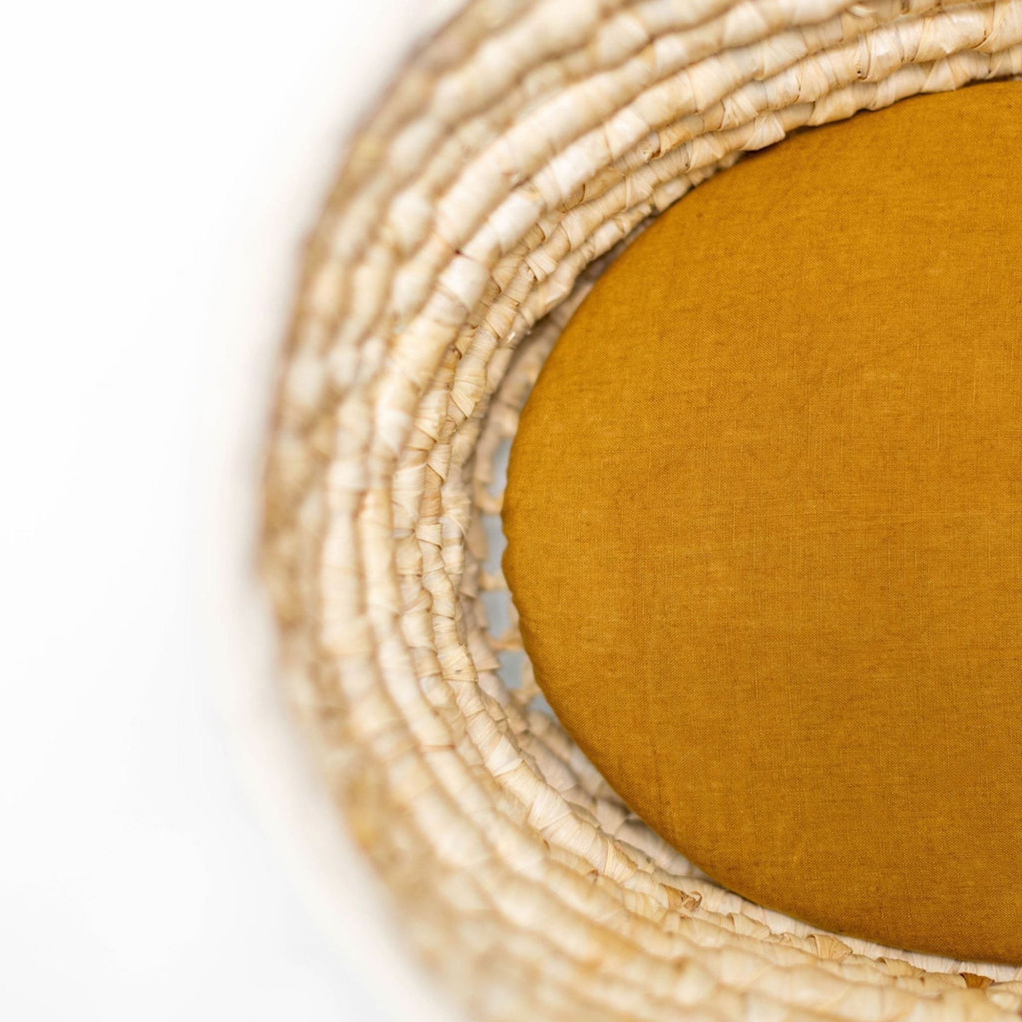 Ginger Honey Linen Cot/Bassinet Sheet