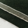 Foxtrot Home New Zealand Wool Blanket Throw in Moss Green