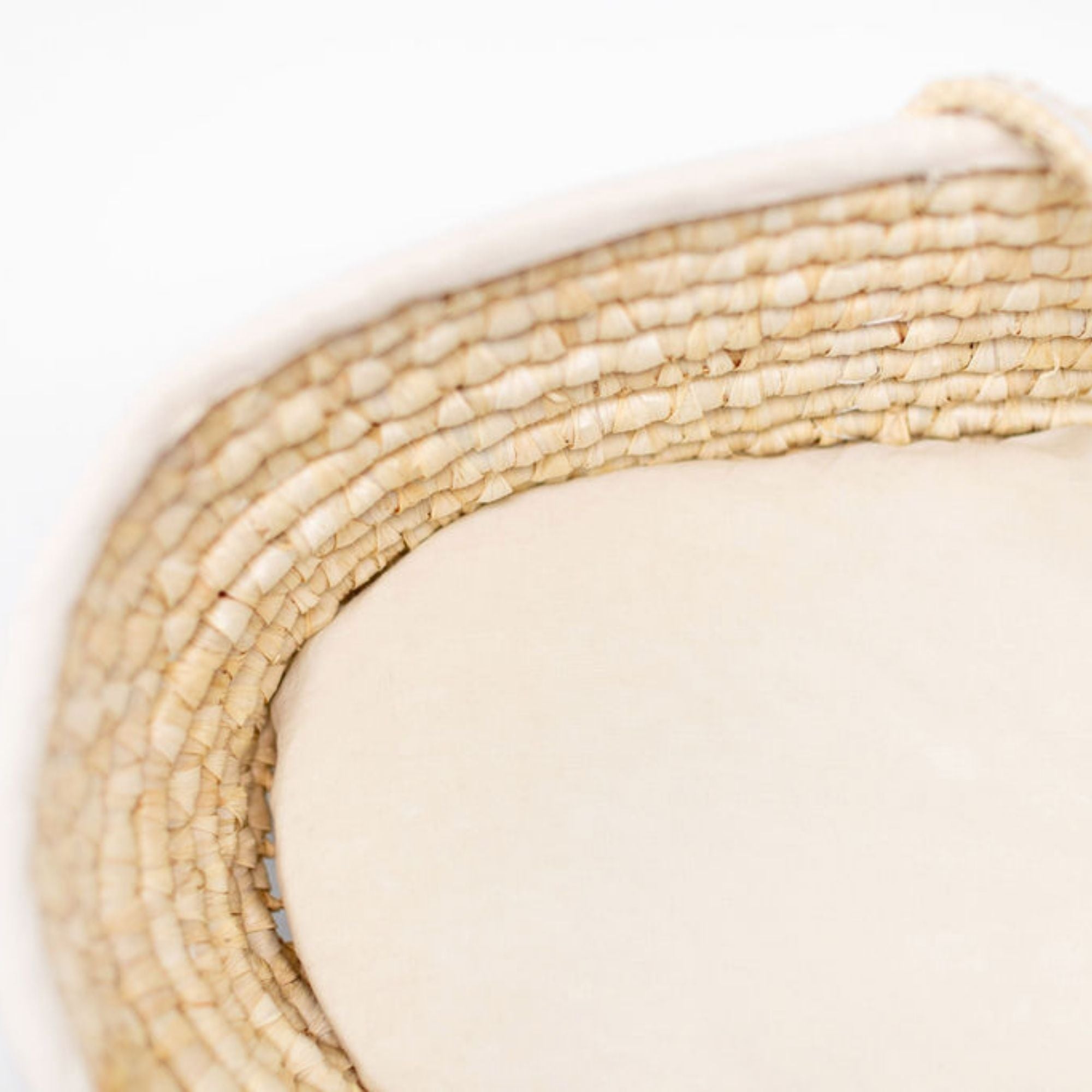 Oat Linen Cot/Bassinet Sheet