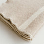 Foxtrot Home New Zealand Wool Baby or Knee Blanket in Oatmeal