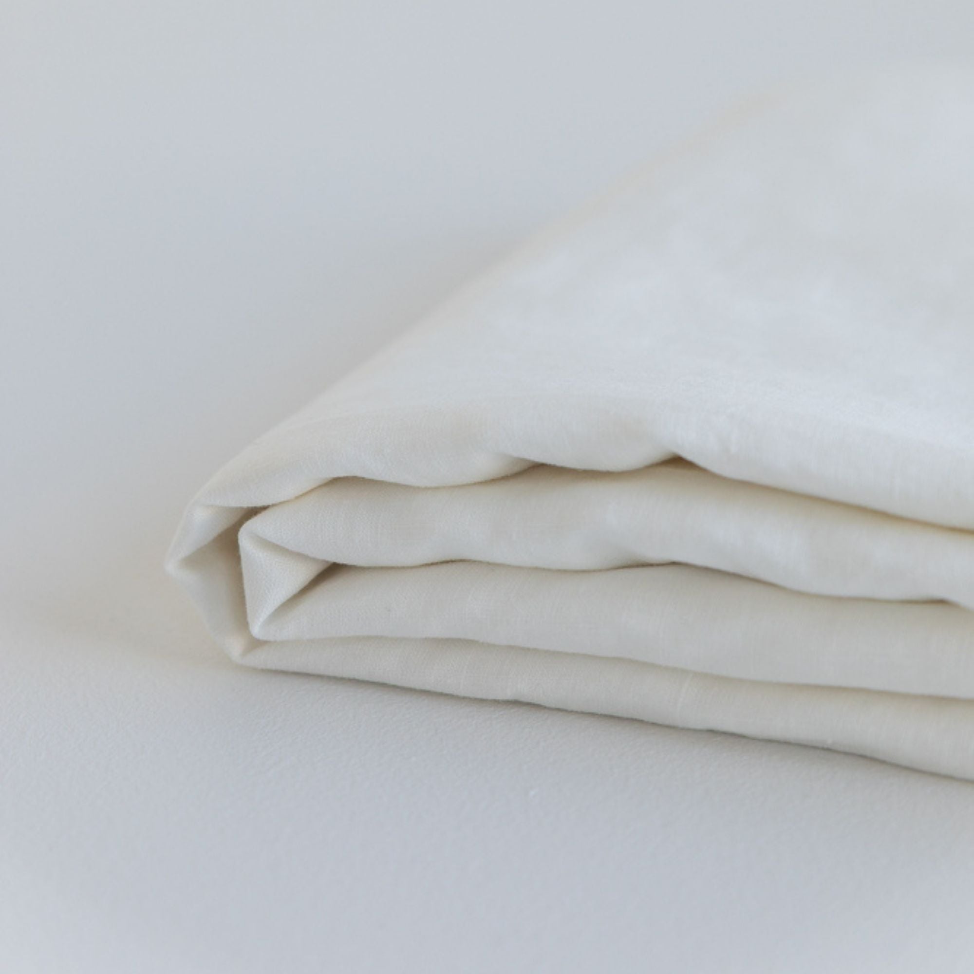 Off White Linen Sheet Set