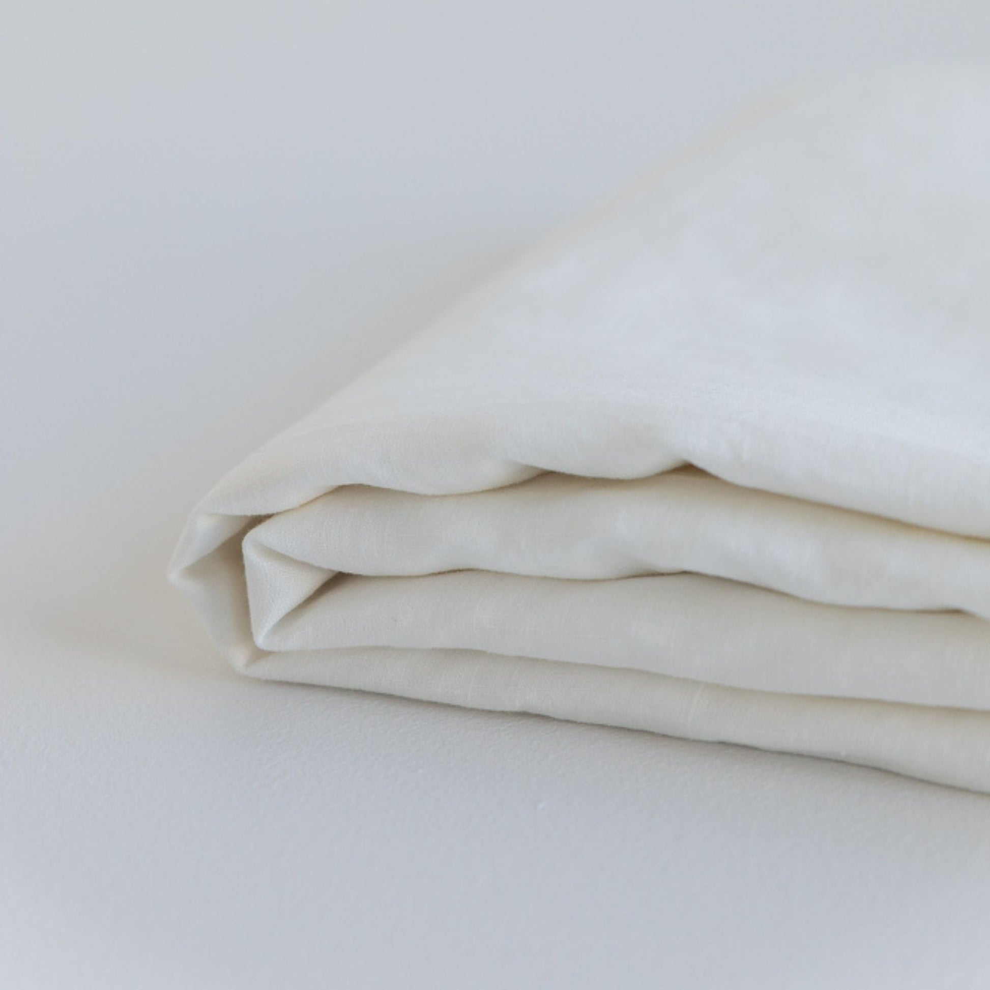 Off White Linen Sheet Set