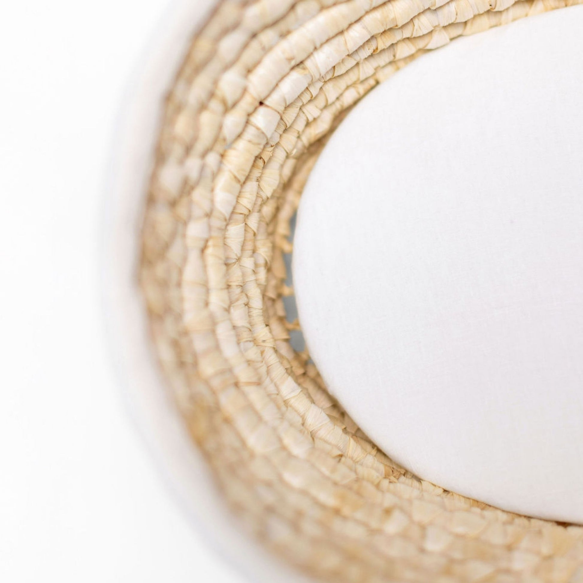 Brilliant White Linen Cot/Bassinet Sheet