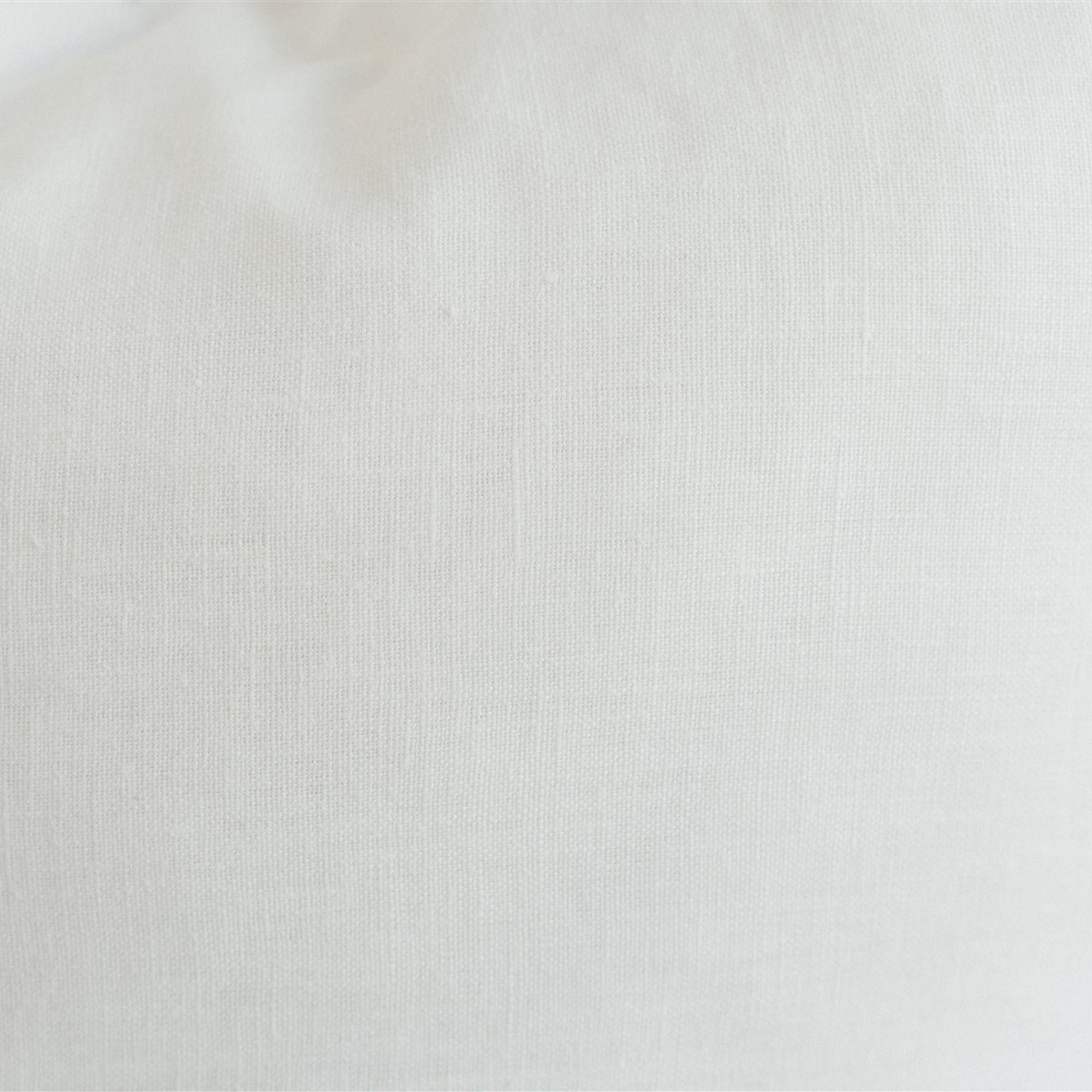Foxtrot Home French Flax Linen styled with an Off White Cushion