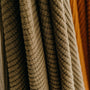 Foxtrot Home New Zealand Wool Throw Blanket Olive Green