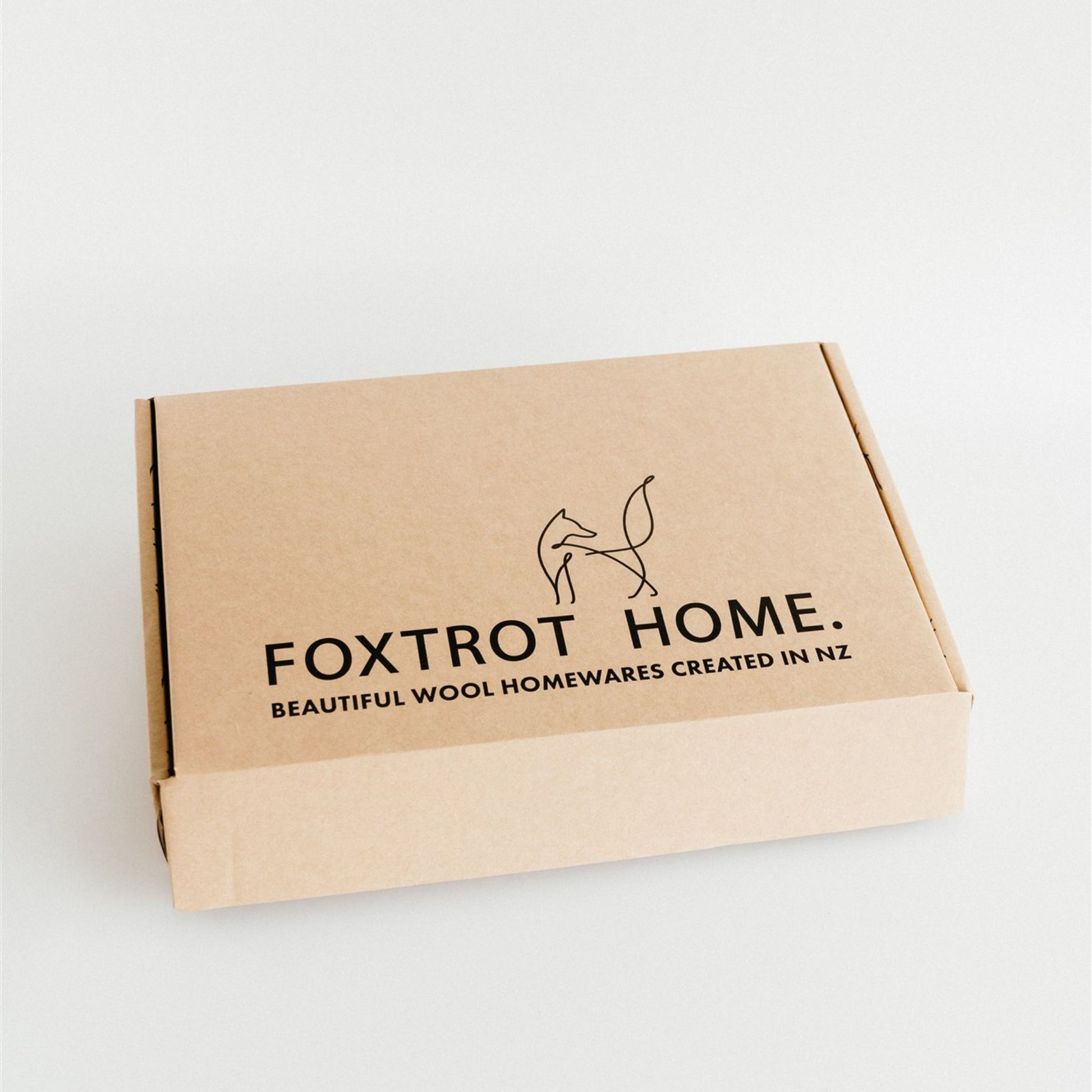 Foxtrot Home Presentation Box to show your beautiful NZ Wool