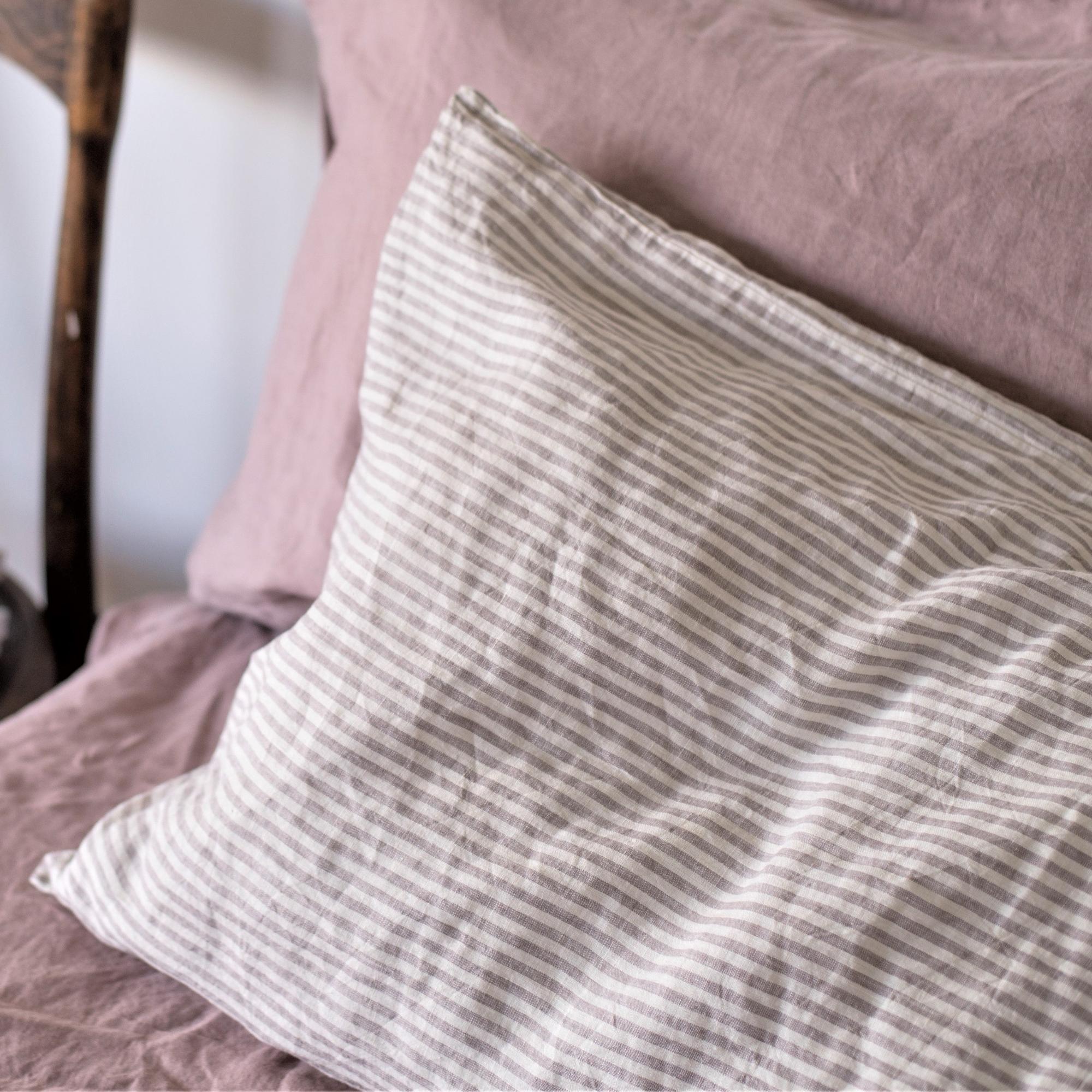 Pure linen sale pillowcases