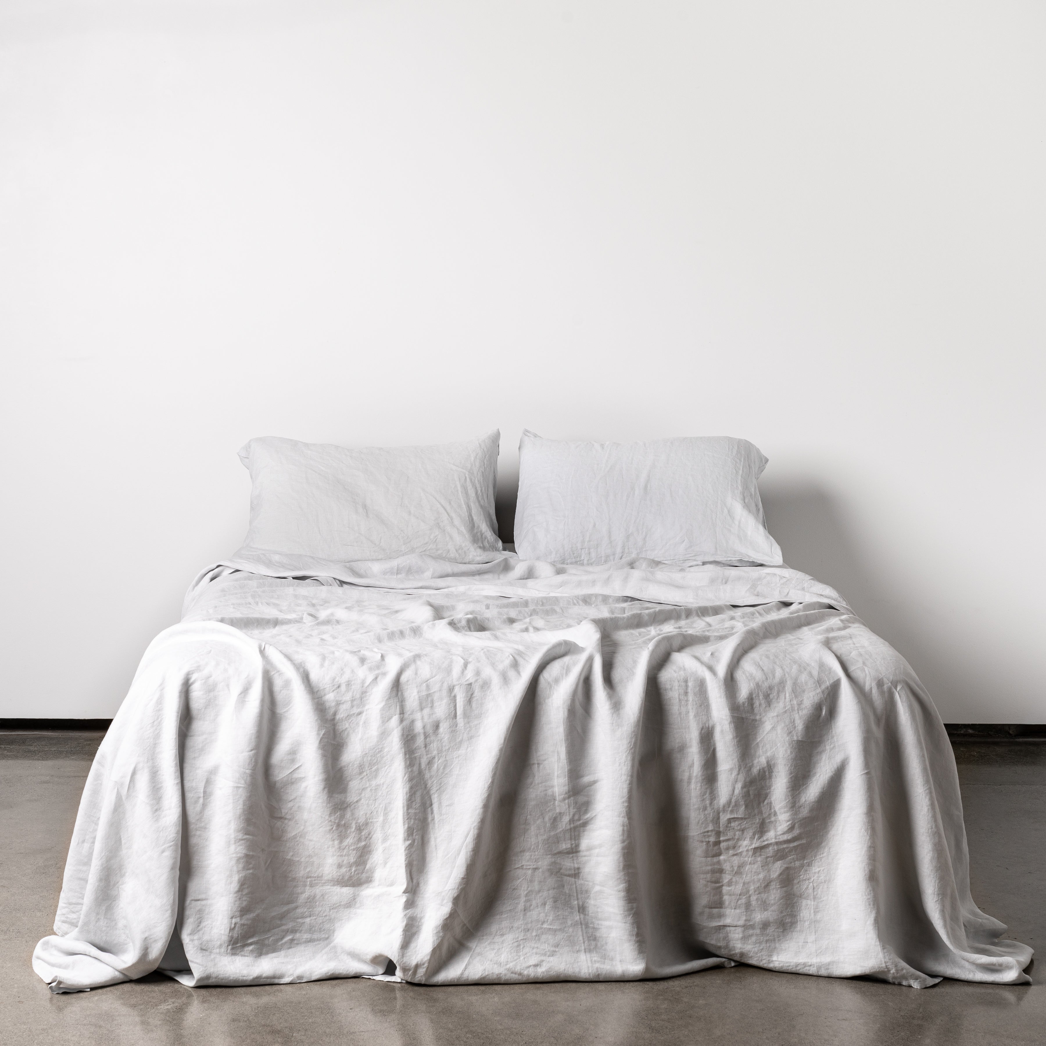 Grey fitted clearance sheet queen