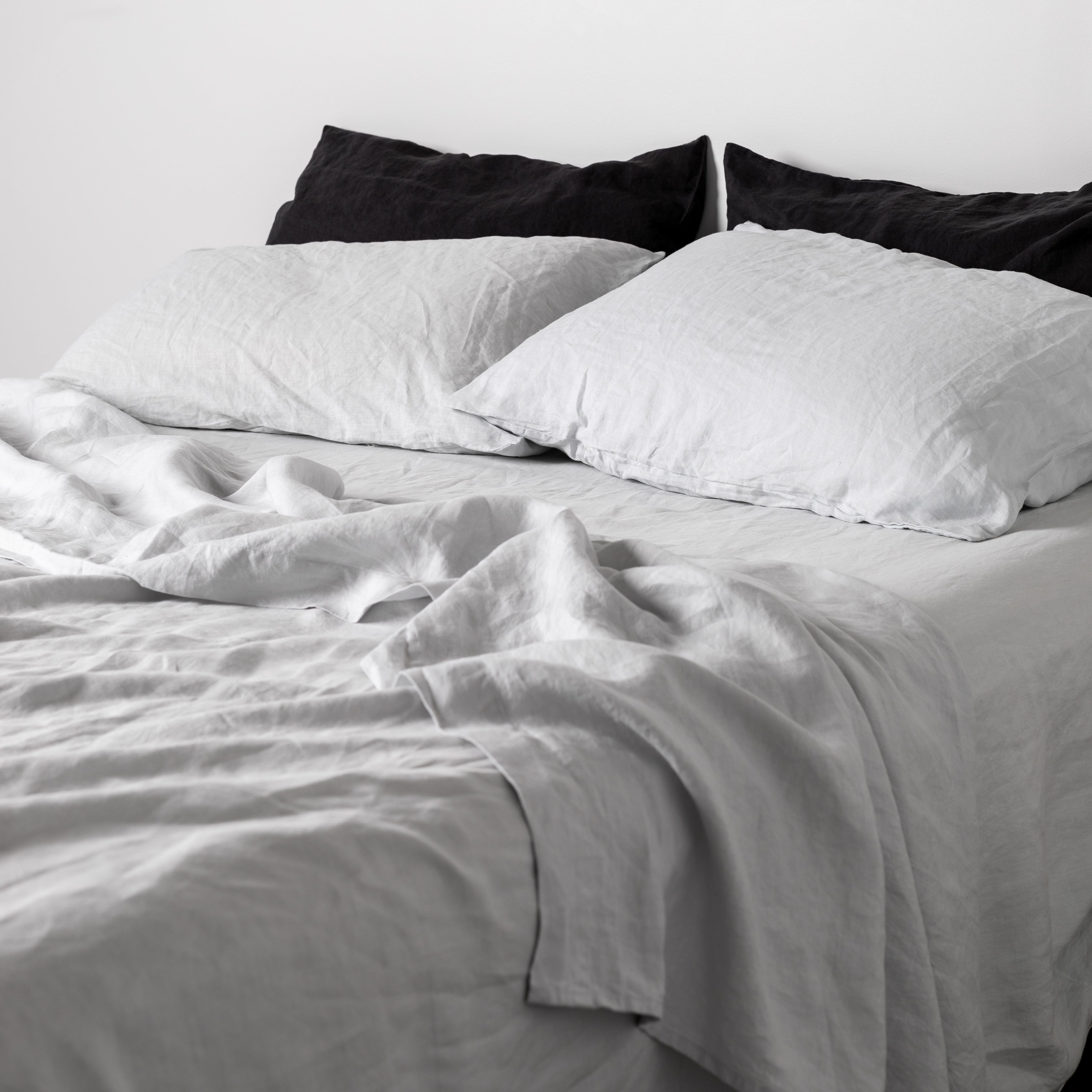 Grey fitted clearance sheet queen