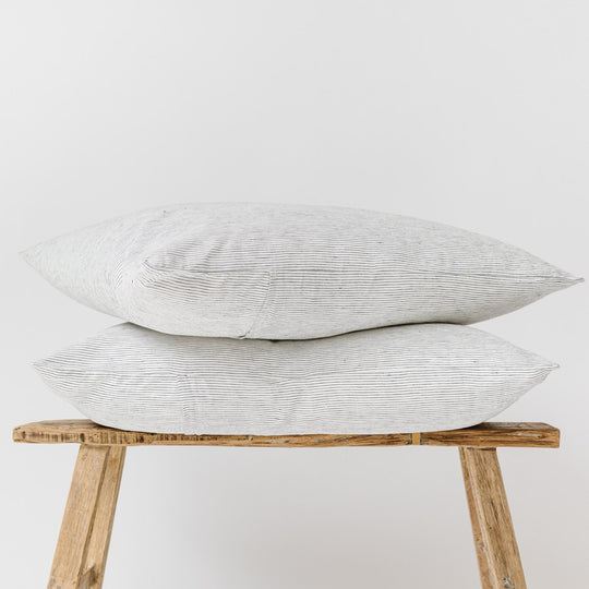 Pinstripes Linen Pillowcases