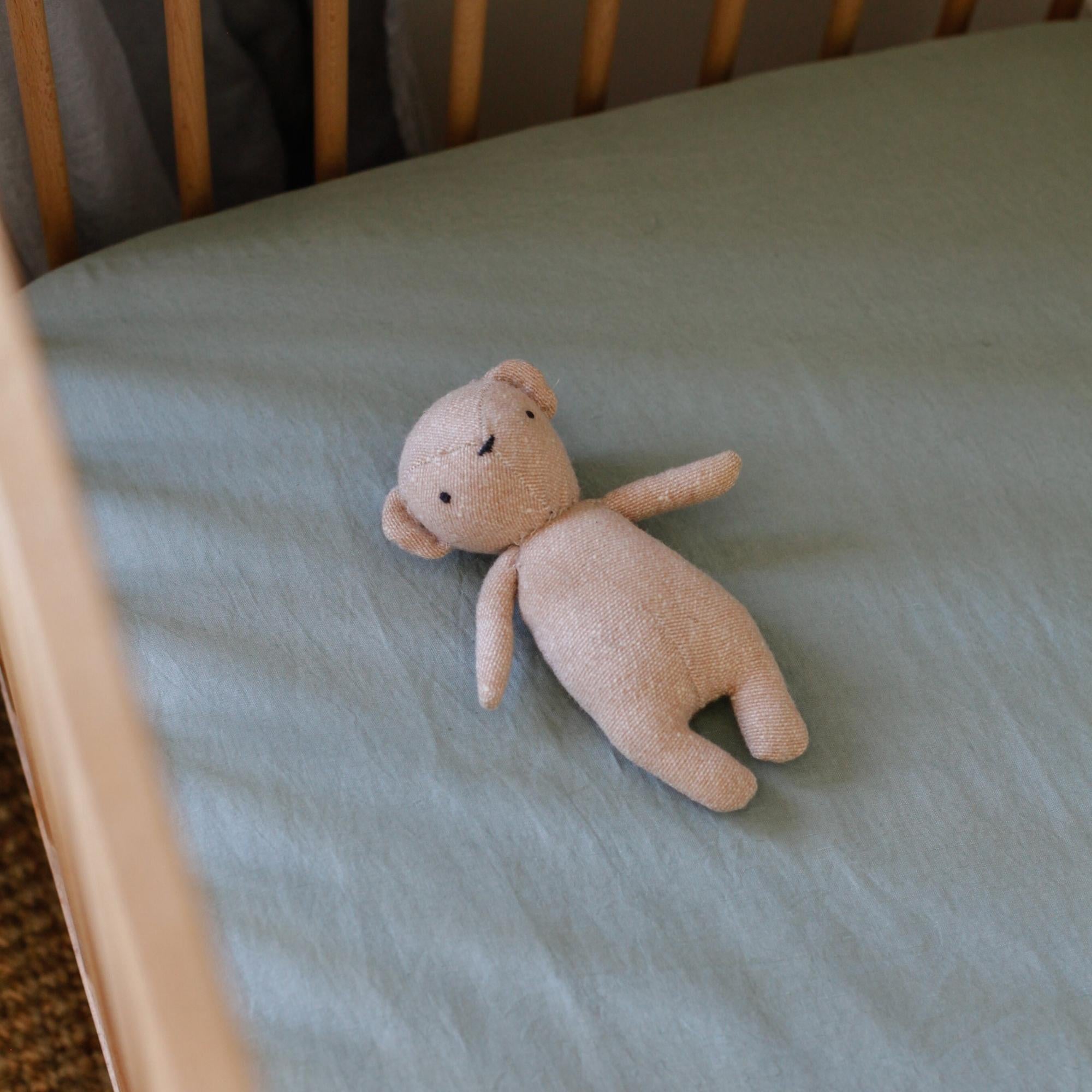 Sage green cot sheets hot sale