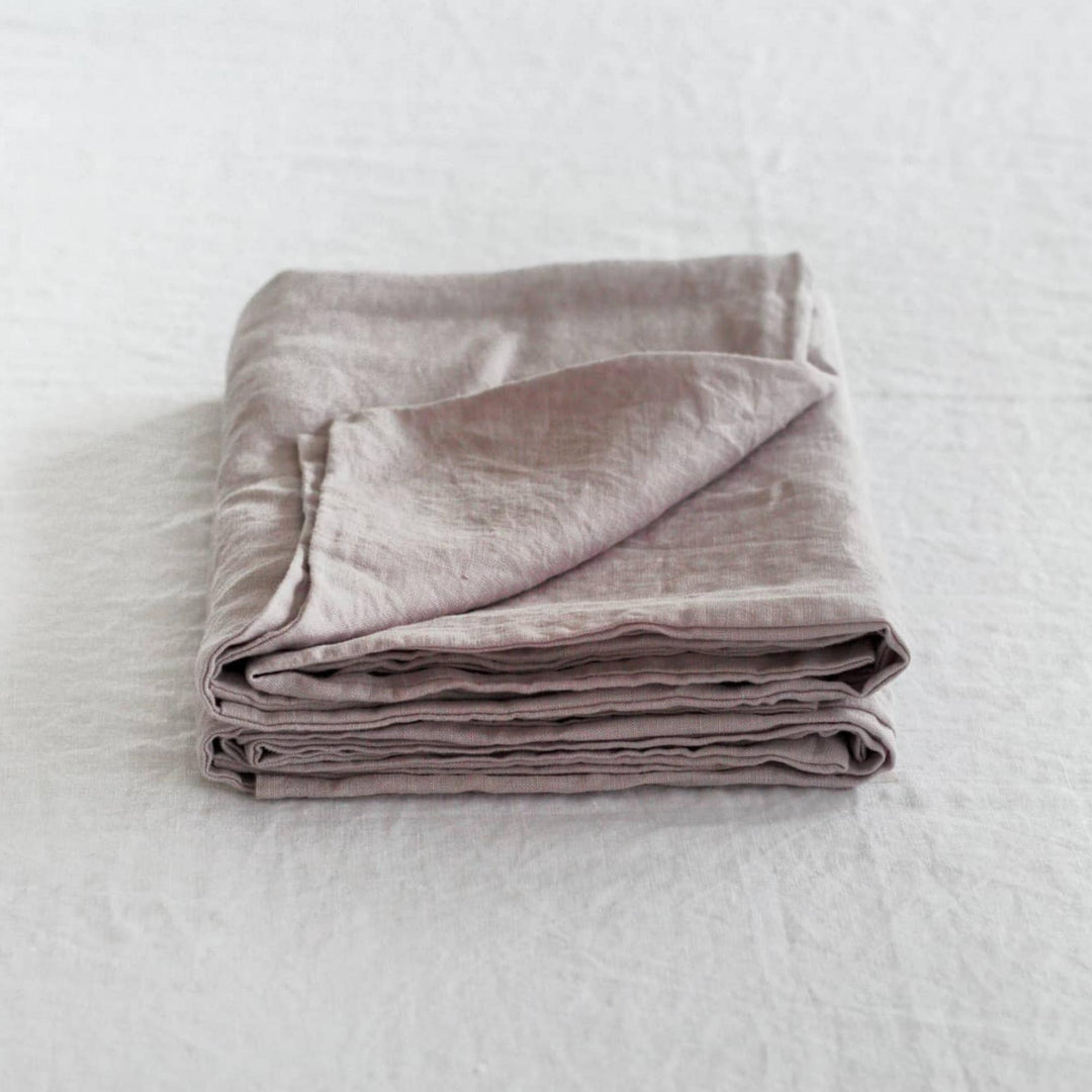 Lilac Purple Linen Pillowcases