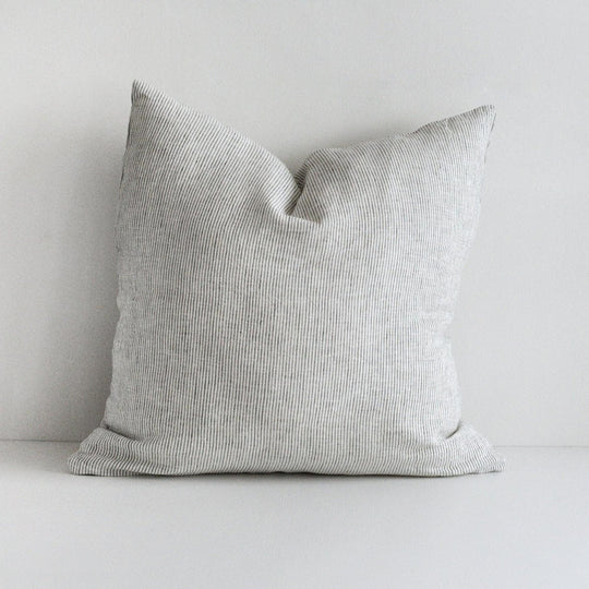 Pinstripes Linen Cushion Cover
