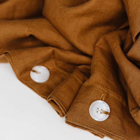 Tobacco Linen Duvet