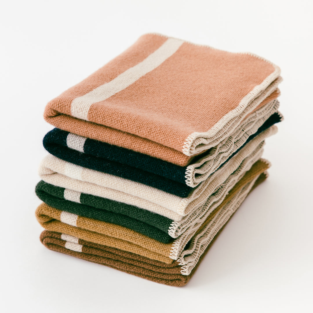 Foxtrot Home New Zealand Wool Baby Blanket.