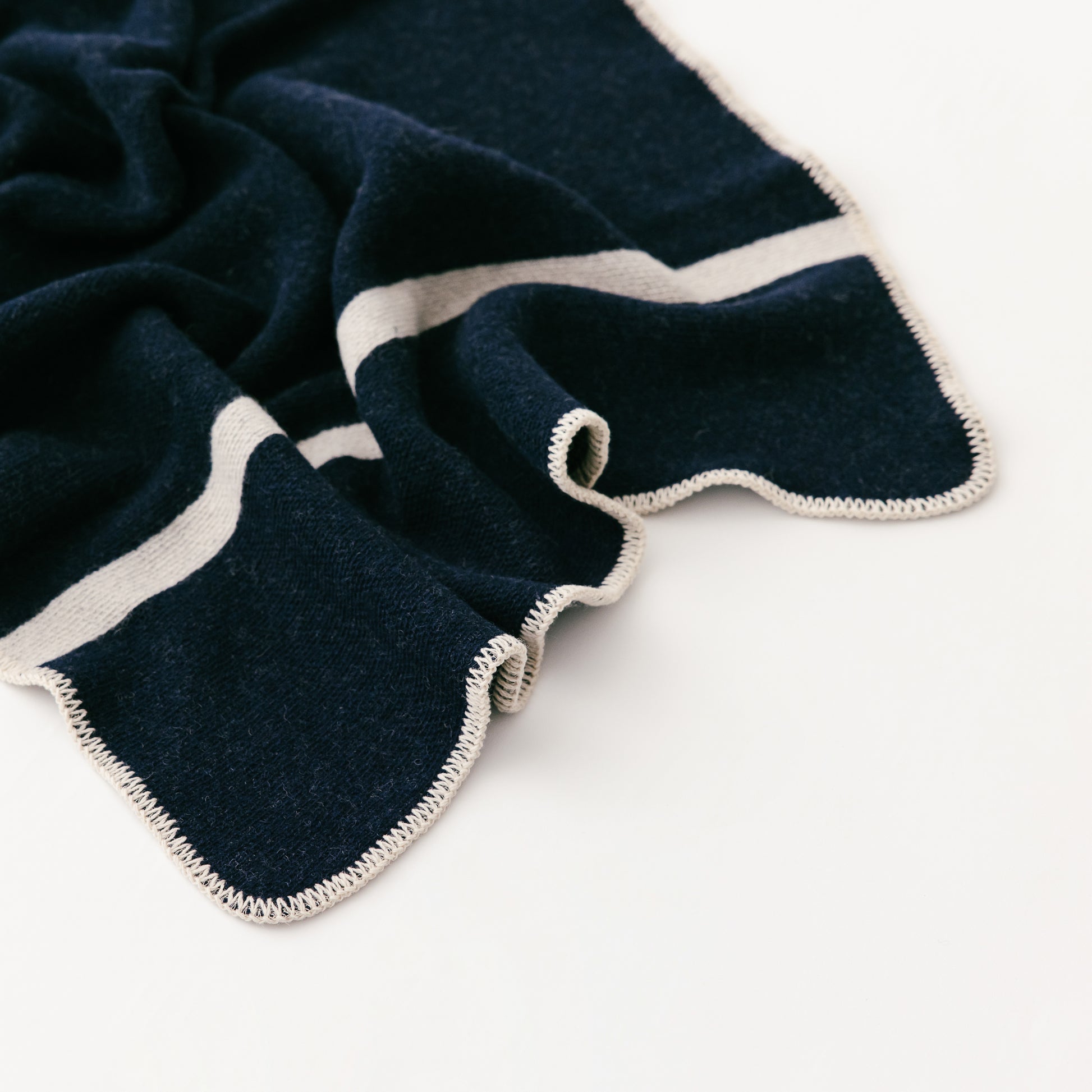 Foxtrot Home New Zealand Wool Baby Blanket.