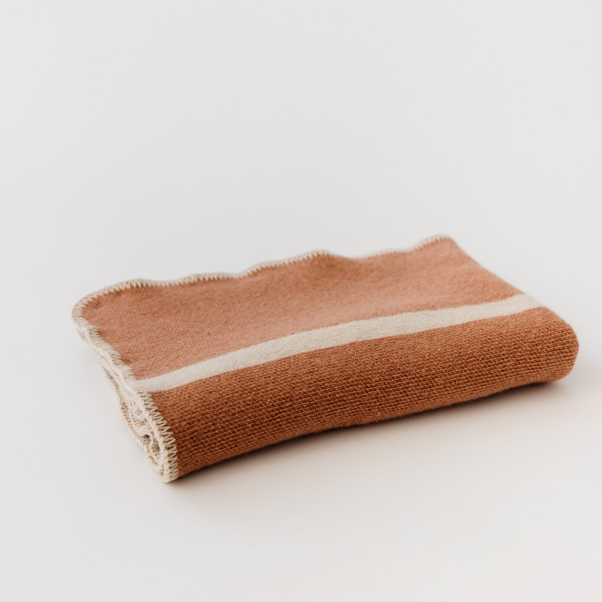 Foxtrot Home New Zealand Wool Baby Blanket.