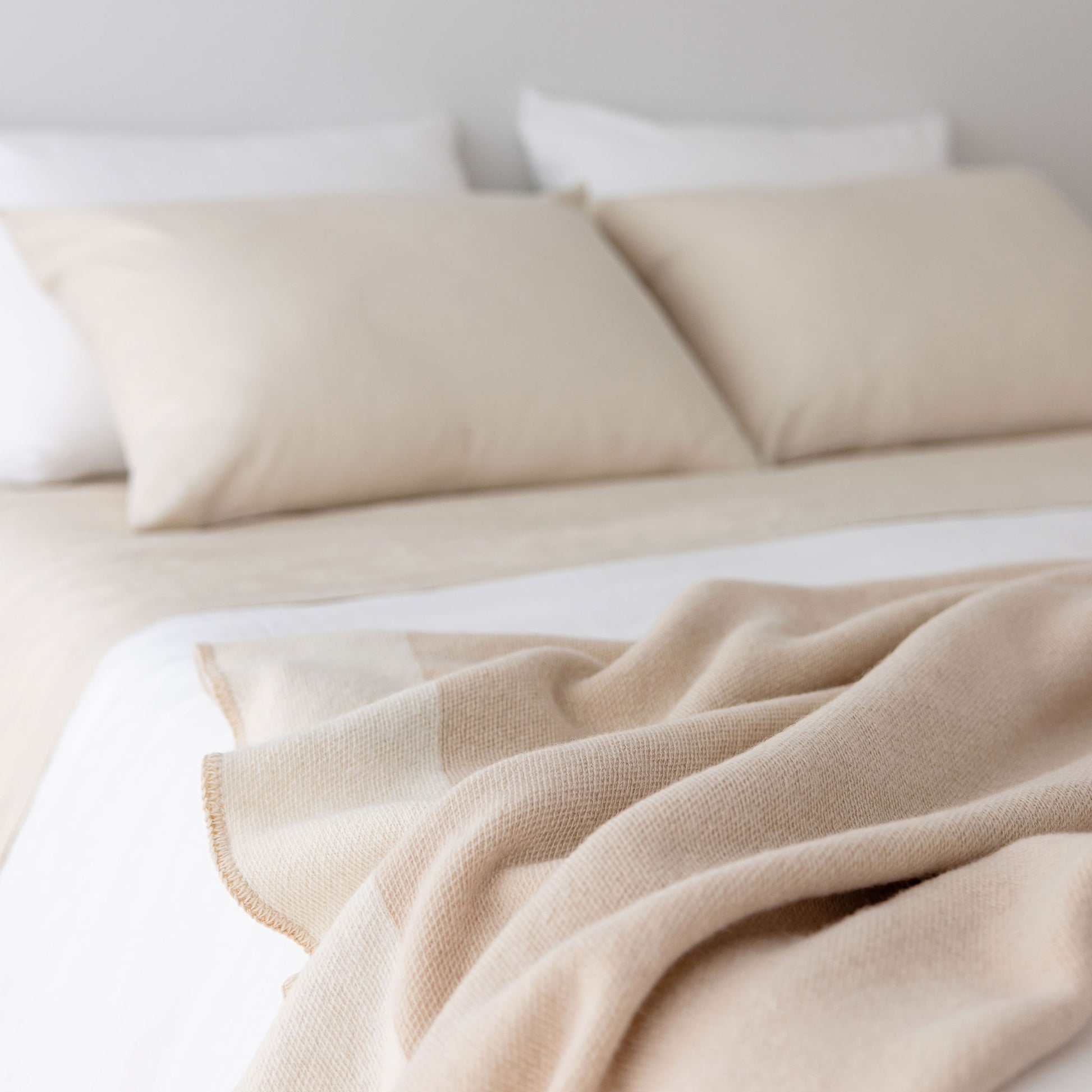 Foxtrot Home New Zealand Wool Blanket Throw.